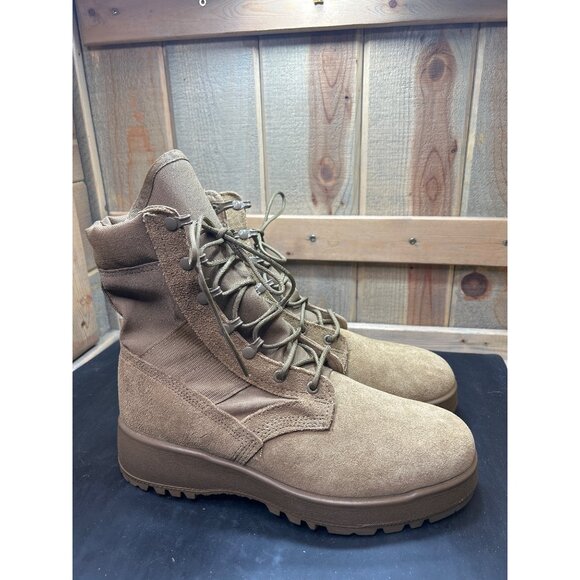 US Military Coyote Hot Weather 798 Combat Boot SPM1C1-13-D-1017 Size 10W - Picture 1 of 10